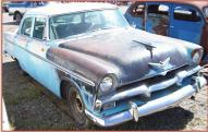 1955 Plymouth Belvedere V-8 Four Door Sedan For Sale right front view