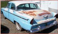 1955 Plymouth Belvedere V-8 Four Door Sedan For Sale left rear view