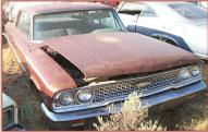 1963 Ford Galaxie 500 2 Door Hardtop 390 V-8 4 Speed Muscle Car For Sale $6,500 right front view