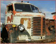1948 Diamond T COE Cab-Over-Engine Cab and Interior For Sale right front view