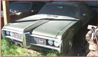 1968 Pontiac Grand Prix 428 V-8 2 Door Hardtop For Sale left front view