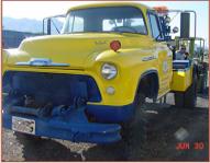 1956 Chevrolet Holmes 4X4 Off-Road Wrecker Tow Truck left front view