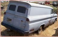 1961 Chevrolet C-30 Apache One Ton LWB Panel Truck For Sale $4,000 right rear view