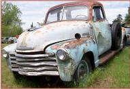 1949 Chevrolet Series 3600 3/4 ton 125'' Pickup Truck left front view
