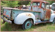 1949 Chevrolet Series 3600 3/4 ton 125'' Pickup Truck right rear view