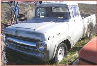 1957 Ford F-100 1/2 Ton Custom Cab Styleside Pickup Truck For Sale left front view