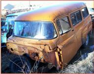 1957 Dodge Series K6-D100 1/2 Ton 116" Wheel Base Town Wagon For Sale $1,500 left front view