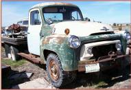 1956 IHC International S-120 3/4 Ton 4X4 Flatbed Truck For Sale right front view