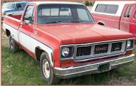 1974 GMC Sierra Grande G1500 1/2 Ton Pickup Truck For Sale $2,800 right front view