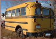 1955 IHC International R-160 1 1/2 Ton 16 Passenger School Bus For Sale $2,500 left rear view