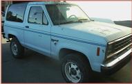 1986 Ford Bronco II XLT 4X4 Sport Utility Vehicle New For Sale $6,000 right front view