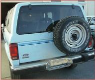 1986 Ford Bronco II XLT 4X4 Sport Utility Vehicle New For Sale $6,000 left rear view