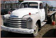 1949 Chevrolet Loadmaster 2 Ton Flatbed Truck For Sale $3,500 left front view