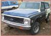 1972 Chevy Blazer 4X4 with major mechanical rebuild ready to finish