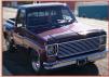1973 Chevrolet C10 1/2 ton Cheyenne stepside pickup show truck for sale $14,000