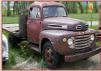 1950 Ford F-4 1 1/2 ton flatbed truck #1 for sale $2,500