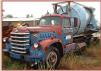 1958 Diamond T Model 536 twin screw semi tractor with cement mixer for sale $7,000
