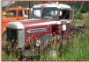 1961 Diamond T Model 921 twin screw drive semi tractor with winch and boom for sale $9,000