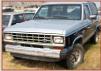 1984 Ford Bronco II 4X4 utility wagon blue for sale $1,800