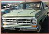 1971 Ford F-100 Styleside 1/2 ton long bed pickup truck