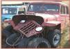 1951 Willys Jeep 4X4 utility wagon red