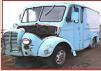 Go to blue 1963 DIVCO Model 374 dairy bread delivery van