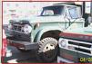 Go to 1966 Dodge W500 Power Wagon 4X4 2 ton flatbed truck for sale $4,500