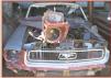 1968 Ford Mustang 2 door hardtop V-8 car