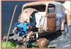 1936 Ford Model 68 Panel Delivery truck on Dodge 4X4 chassis with 318 CID V-8