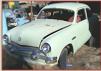 1951 Ford 2 door club coupe with 302 CID Ford V-8 and 4 speed early hot rod