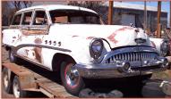 1953 Buick Roadmaster 4 door woody station wagon right front view for sale $30,000