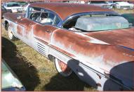 1958 Cadillac Series 62 4 door hardtop left rear view for sale $3,000