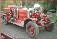 1927 Ahrens-Fox N-S-4 Fire Pumper Engine left front view for sale $67,000