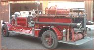 1927 Ahrens-Fox N-S-4 Fire Pumper Engine left rear view for sale $67,000  