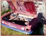 1963 Chevy Corvair 900 Series Monza convertible right rear engine compartment view