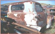 1951 Chevy Series 3100 standard cab 1/2 ton pickup truck right rear view