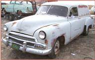 1951 Chevy  Model JJ Series 1500 sedan delivery left front view