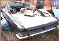 1964 Chrysler 300K Convertible Letter Car left rear view