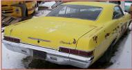 1966 Chevrolet Impala 2 Door Hardtop Yellow For Sale $4,500 right rear view