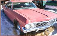1965 Chevy Impala 2 door hardtop with later 350 CID V-8 right front view foir sale $4,000