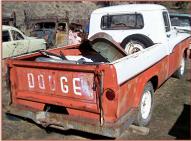 1960 Dodge Sweptline model P6 D100 2x4 1/2 ton pickup truck right rear view