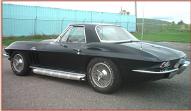 1966 Chevrolet Corvette Sting Ray roadster L-72 425 HP 4 speed left rear view