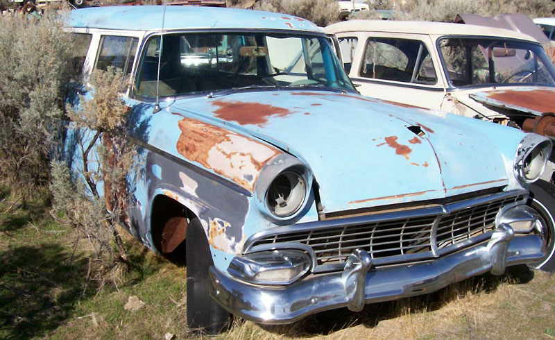 1956 Ford Ranch Wagon 2 Door Station Wagon For Sale