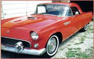 1955 Ford Thunderbird left front view