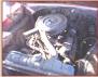1968 Dodge Coronet R/T 400 2 door hardtop for sale $12,000 front engine compartment view