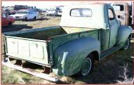 1950 Ford F-1 1/2 ton pickup truck right rear view