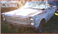 1965 Ford Galaxie 500 convertible left front view