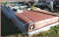 1965 Ford Galaxie 500 convertible left rear view