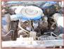 1965 Ford Galaxie 500 convertible front motor view