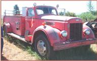 1949 IHC International Series KB-12 fire pumper engine right front view